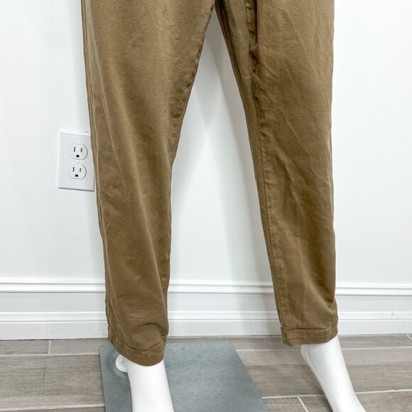 Joe’s Jeans Rika Workwear Utility Jumpsuit in Uniform Army Green Women's Size L - Picture 8 of 15